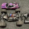 traxxas rustler 4x4 brushed electro truggy rtr (heeft wat aandacht nodig / leuk voor de hobbyist / geen garantie)!