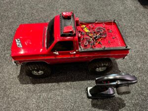 traxxas trx 4 chevrolet k10 cheyenne high trail edition + crawler accessoires echt in een top staat!