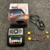 rc plus power duo 100 charger ac 100w dc 2x 100w 2x 4s lixx – 8 nixx – 16v pb met 2x xt90 laadkabels in een top staat!