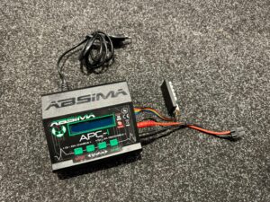 absima apc 1 snellader (80w, lipo, nimh, lihv etc) met traxxas laadkabel als nieuw!