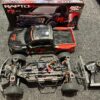 traxxas ford f 150 raptor r 4x4 1/10 scale 4wd truck tqi tsm 2.4ghz met luxe tuning dempers (gebruikt)!