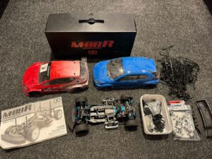 tamiya 1/10 rc m 08r chassis kit met 2e body!