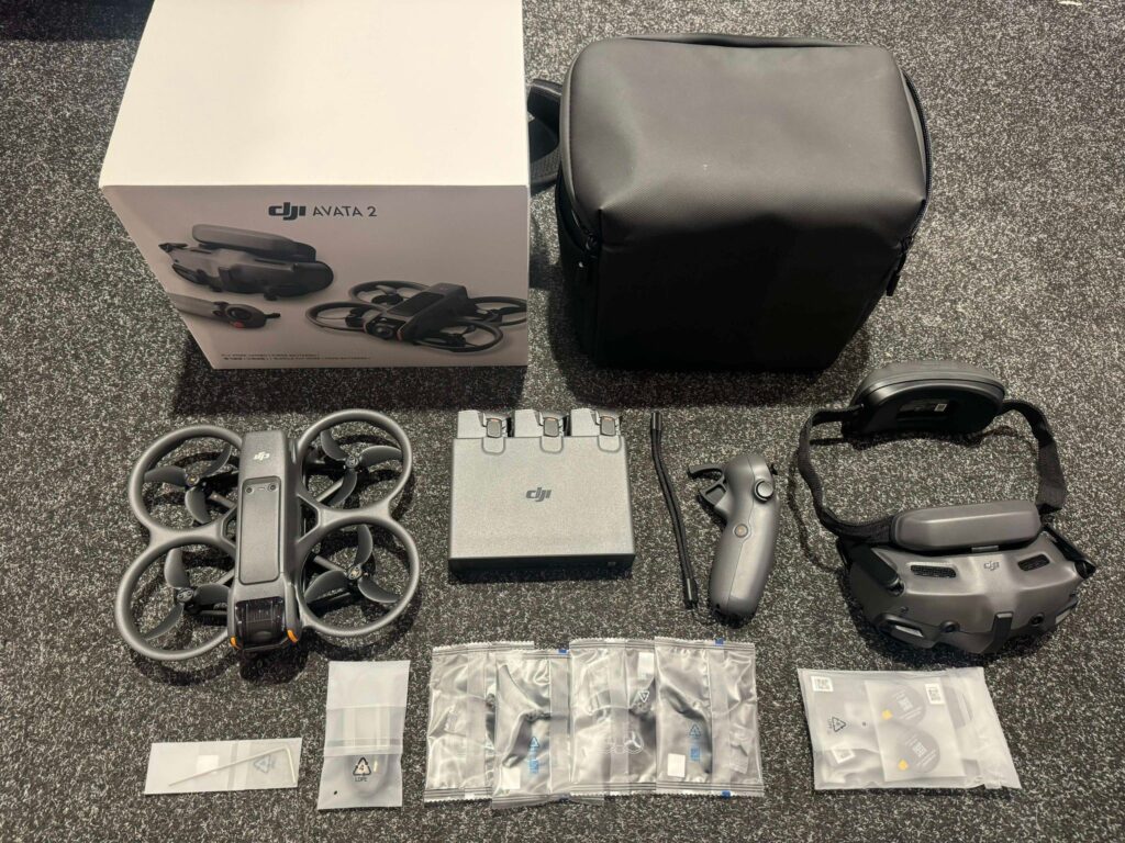 dji avata 2 fly more combo (3 batterijen) in een top staat!