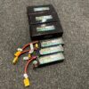 3x gens ace bashing series 5000mah 11.1v 3s1p 60c lipo batterij (gebruikt maar in orde!