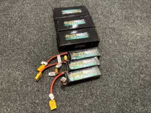 3x gens ace bashing series 5000mah 11.1v 3s1p 60c lipo batterij (gebruikt maar in orde!