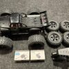 arrma 1/8 notorious 6s blx v5 4wd stunt truck spektrum firma rtr + hobbywing max8 g2 en 2250kv motor + 2e set banden + extreem veel tuning onderdelen!