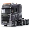 tamiya 1/14 scania 770 s 8x4/4 rc truck gun metal edition