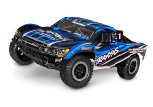 traxxas slash 1/10 2wd short course truck brushed hd rtr blauw inclusief traxxas power pack en usb c lader (versie 2024)