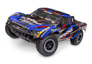 traxxas slash 1/10 2wd bl 2s hd brushless short course truck rtr blauw (versie 2024/2025) – zonder batterij en lader