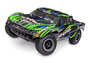 traxxas slash 1/10 2wd bl 2s hd brushless short course truck rtr groen (versie 2024/2025) – zonder batterij en lader