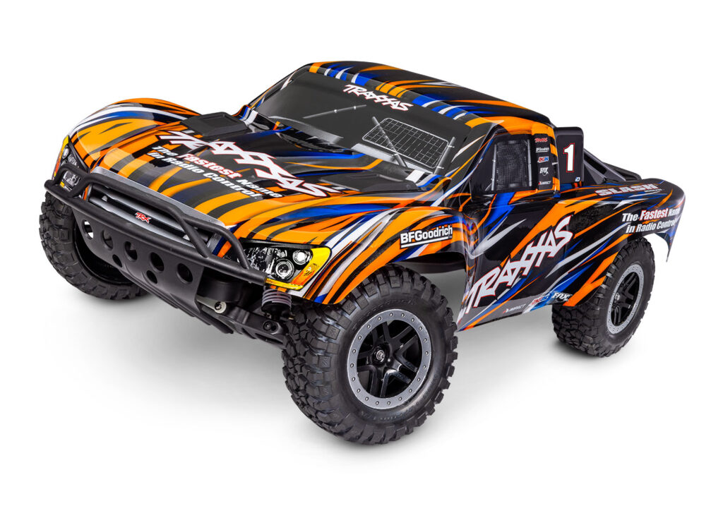 traxxas slash 1/10 2wd bl 2s hd brushless short course truck rtr oranje (versie 2024/2025) – zonder batterij en lader