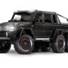 traxxas trx 6 mercedes benz g 63 amg 6×6 clipless body rtr zwart (versie 2024/2025)