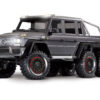 traxxas trx 6 mercedes benz g 63 amg 6×6 clipless body rtr grijs (versie 2024/2025)