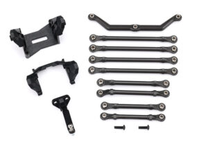 traxxas long arm lift kit trx 4m, complete trx9851