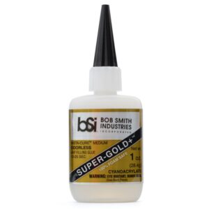 bsi super gold+ cyanoacrylate gap fill foam safe odorless 28g (1 oz)