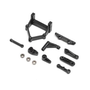 losi servo mount, steering parts hammer rey los231094