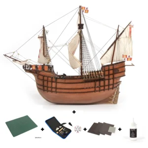 Occre Santa Maria Starter Pack houten scheepsmodel 1:50 (compleet starter set!) (Black November Deal)