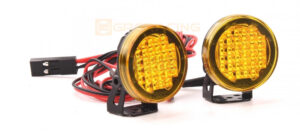 grc 22mm hat lamp circle led spotlights #black loop dm yellow lens