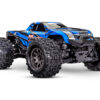 traxxas mini maxx bl 2s monster truck rtr blauw inclusief traxxas 3500mah 2s lipo accu en usb c lader