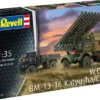 revell w.o.t. 8 bm 13 16 katyusha / cargo 1:35 bouwpakket r 03338