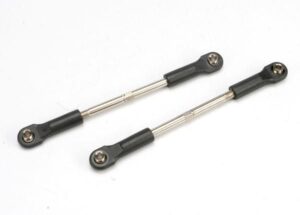 traxxas turnbuckles toe links, 61mm (front or rear, assembled) trx5538