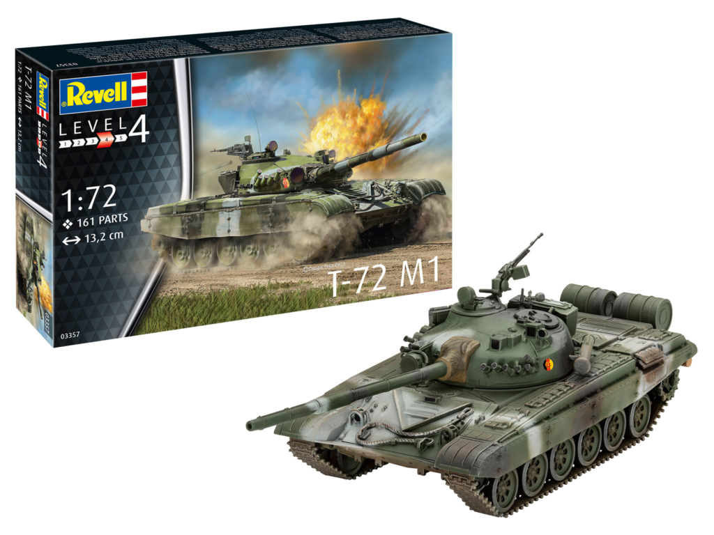 revell modelbouwpakket sovjet t 72 1 schaal 1:72 03357