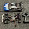 hpi racing onroad 4wd rc auto met zender en body!