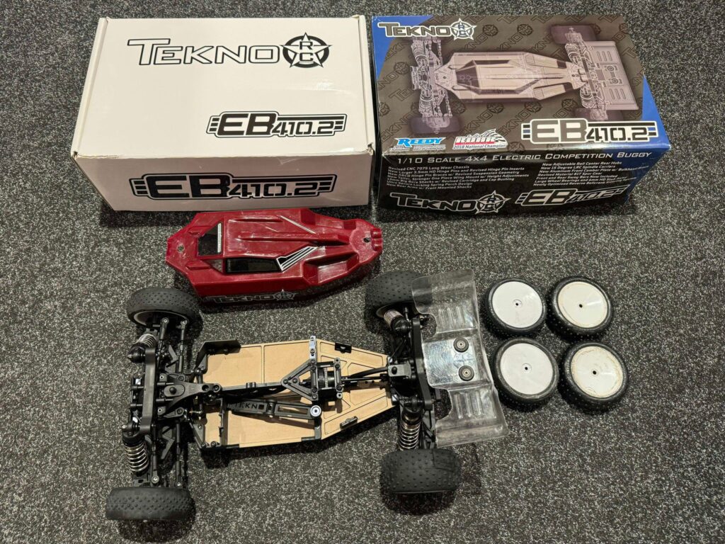 tekno rc eb410.2 4wd competition buggy kit gebruikt!