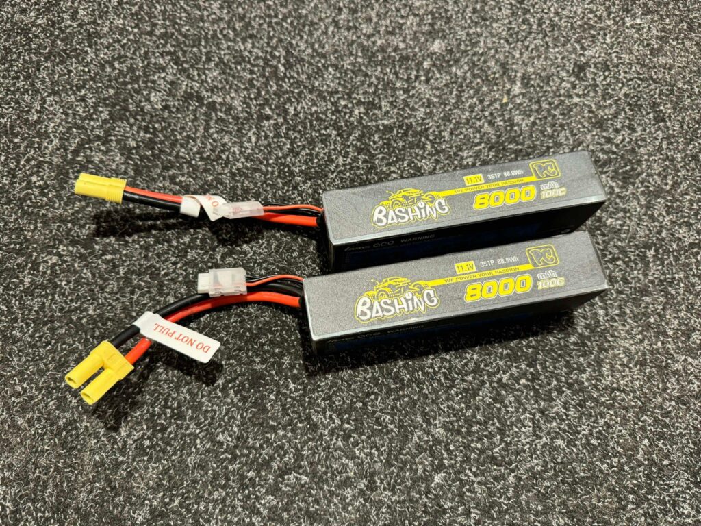 gens ace bashing series 8000mah 11.1v 100c 3s1p lipo batterij – ec5 stekker