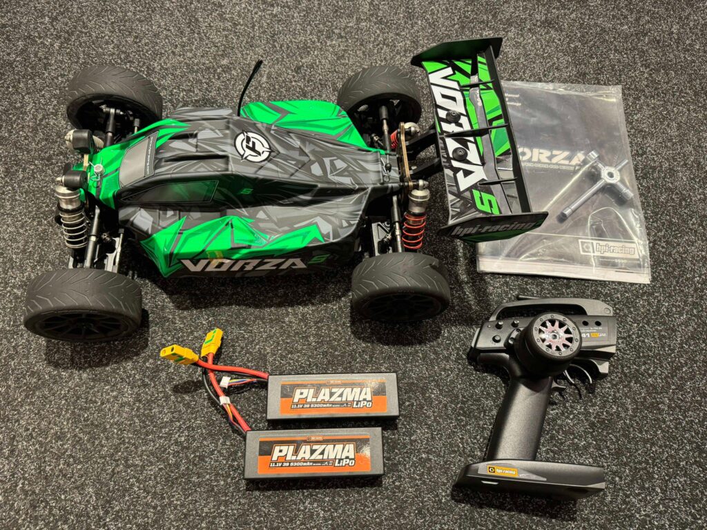 hpi vorza s flux 1/8 4wd electric brushless buggy rtr 2.4ghz