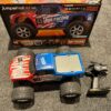 hpi jumpshot mt v2 1/10 2wd brushed monster truck rtr 2.4ghz in een goede staat!