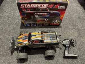 traxxas stampede 4x4 vxl monster truck rtr gebruikt!