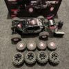 losi 1/10 tenacity db pro 4wd desert buggy brushless rtr + power hd 20kg servo + integy coolingfan + 3e set banden (gebruikt)!