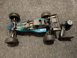 yellow rc xl brushless buggy rtr compleet met zender (gebruikt)!