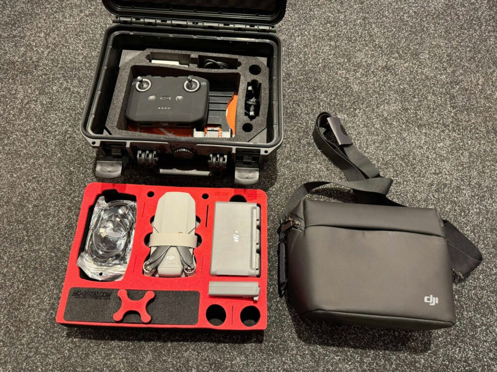 dji mini 2 fly more combo met 4e dji batterij + luxe koffer + verschillende extra onderdelen echt in een top staat!