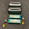 2x e power 10500 mah semi hardcase 105c/210c lipo batterijen met 2x lipo guards in een nette staat!