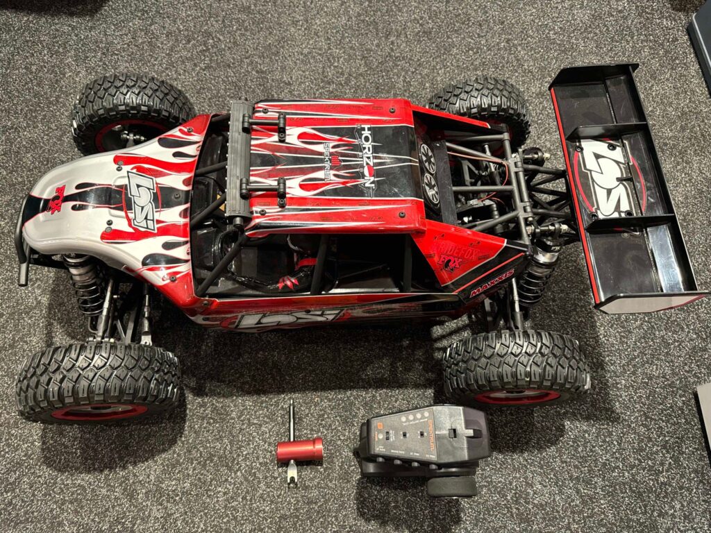 team losi 1/5 dbxl e 2.0 v2 4wd brushless desert buggy losi body rtr smart (spektrum dx3) helemaal nieuw heeft niet gereden!