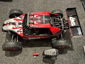 team losi 1/5 dbxl e 2.0 v2 4wd brushless desert buggy losi body rtr smart (spektrum dx3) helemaal nieuw heeft niet gereden!