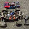 traxxas maxx v1 1/10 4s brushless monster truck tsm rtr (gebruikt)!