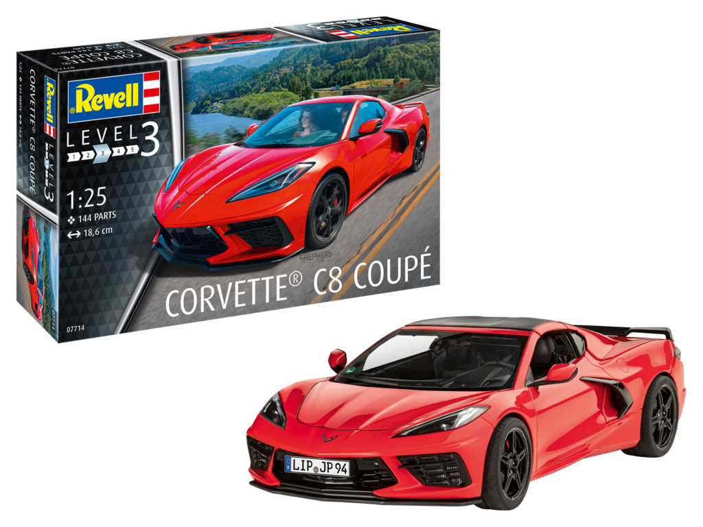 revell corvette c8 coupé 07714