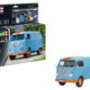 revell modelset vw t1 gesloten bestelwagen 67726