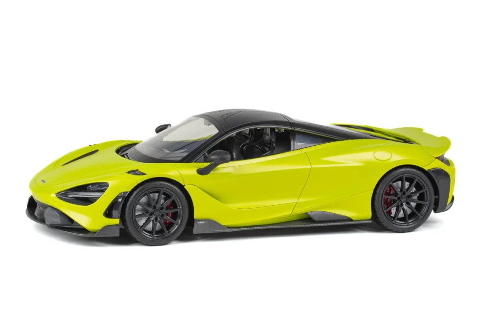 tech toys mclaren 765lt 1/12 afstandbestuurbare auto metallic groen rtr 2.4ghz met accu en lader