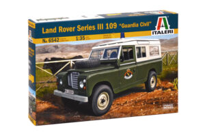 italeri land rover series iii 109 "guardia civil" ita6542