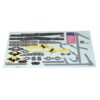 e flite decal sheet f 18 80mm edf efl3992