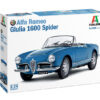 italeri 1:24 alfa romeo giulia 1600 spider ita3668