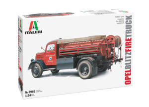 italeri opel blitz brandweerwagen truck 1:24 modelbouwpakket ita3966