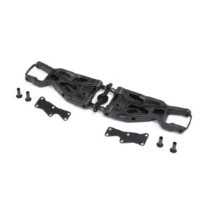 losi front arm set with inserts 8x, 8xe 2.0