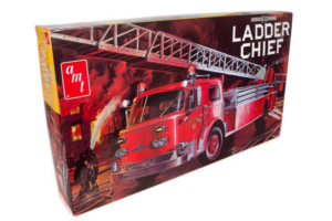 amt 1:25 american lafrance ladder chief fire truck modelbouwpakket amt1204