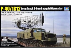 trumpeter 1/35 p 40/1s12 long track s band acquisition radar # 09569