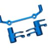 traxxas steering bellcranks drag link (blue anodized 6061 t6 aluminum)/ 5x8x2.5mm ball bearings / 6x10x3mm ball bearings trx10543 blue